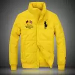 manteau doudoune ralph lauren hommes big pony cool 2019U drapeau national allemagne jaune